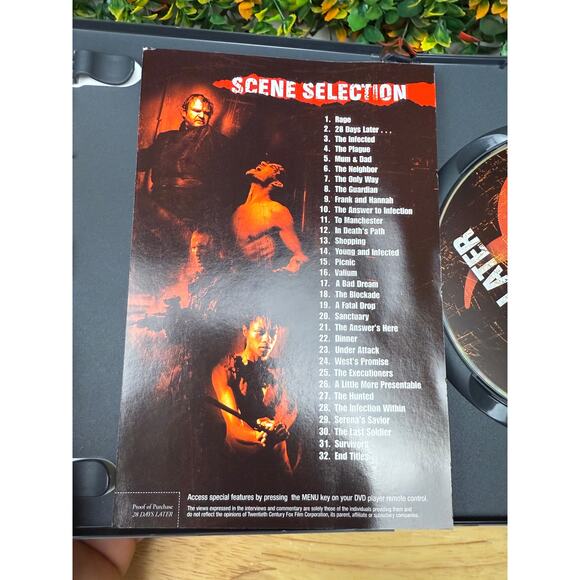 28 Days Later (DVD, 2023) Widescreen Special Edition with Insert‎ Rare (TESTED) - Picture 3 of 6